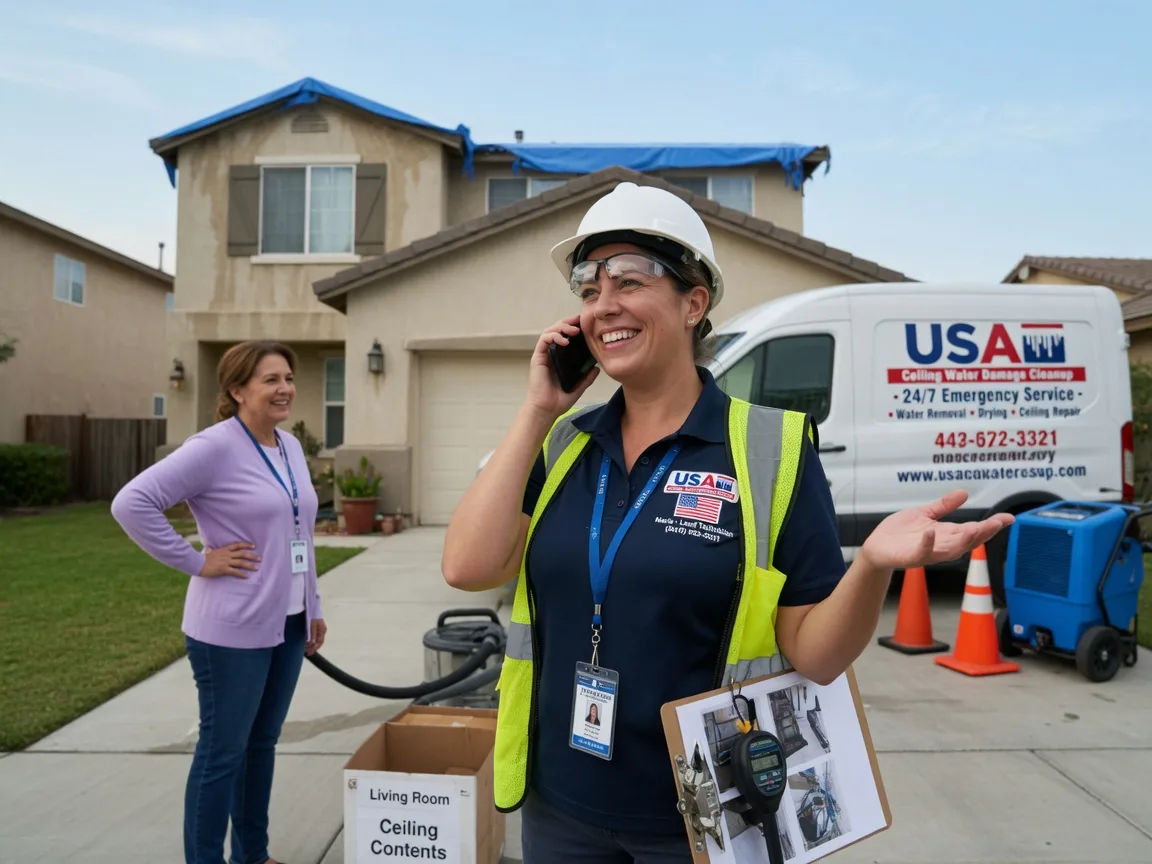 Ceiling Water Damage Restoration Minatare, NE FAQs